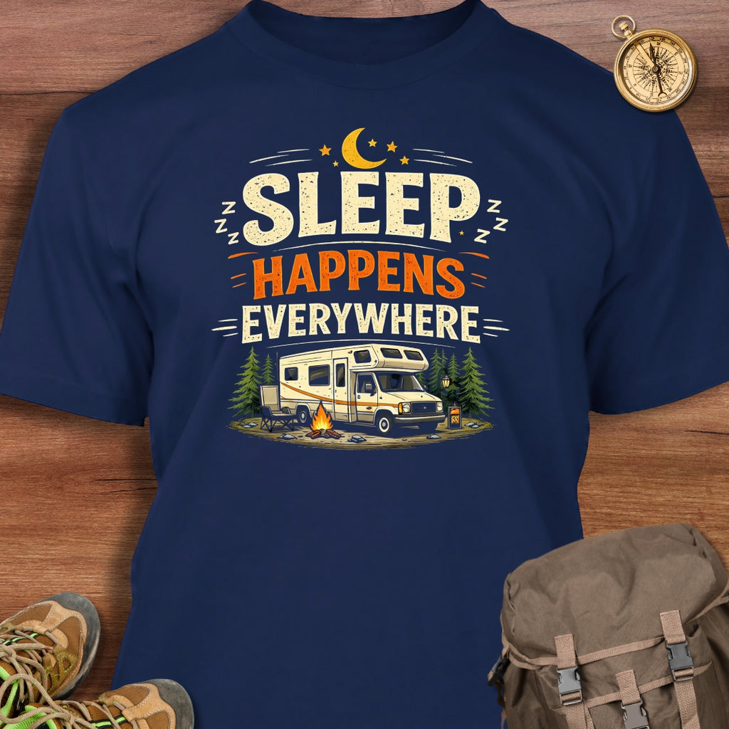 Sleep Happens Everywhere T-Shirt