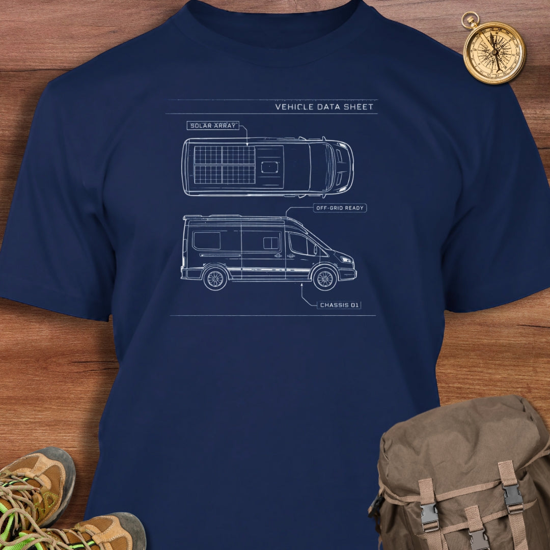 Vehicle Data Sheet T-Shirt