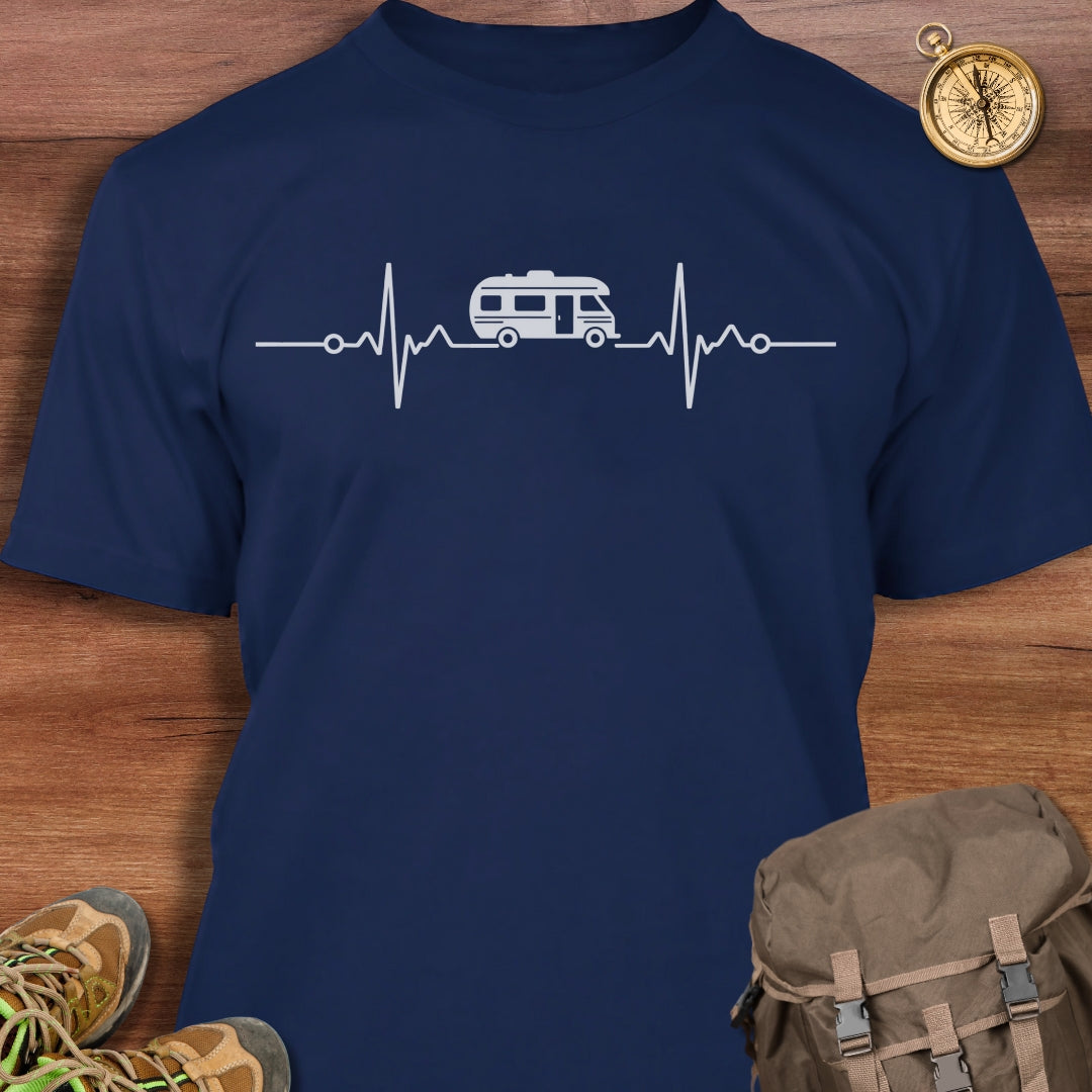 RV Heartbeat EKG T-Shirt