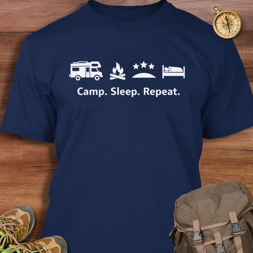 Camp Sleep Repeat T-Shirt