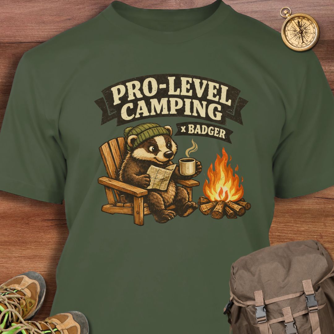 Pro Level Camping T-Shirt