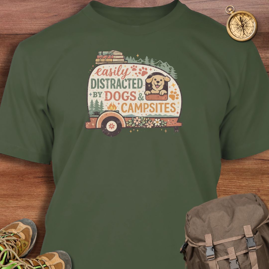 Dogs & Campsites T-Shirt
