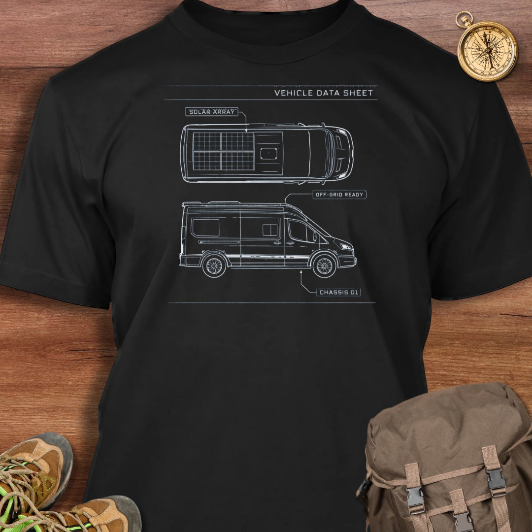 Vehicle Data Sheet T-Shirt