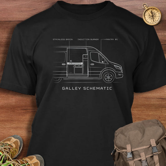 Galley Schematic T-Shirt