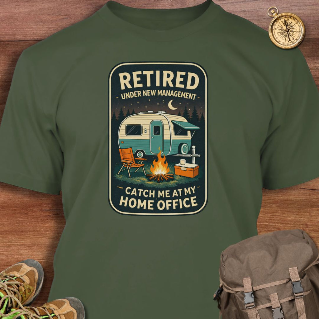 Retired Under New Management T-Shirt