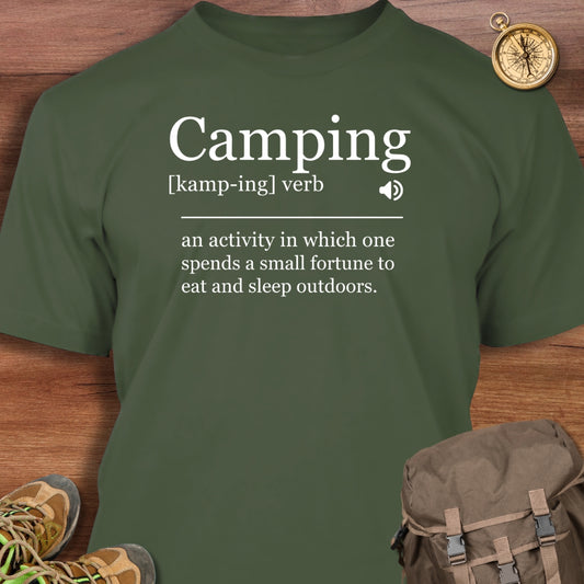 Camping Definition T-Shirt