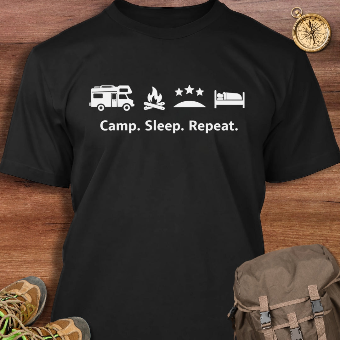 Camp Sleep Repeat T-Shirt