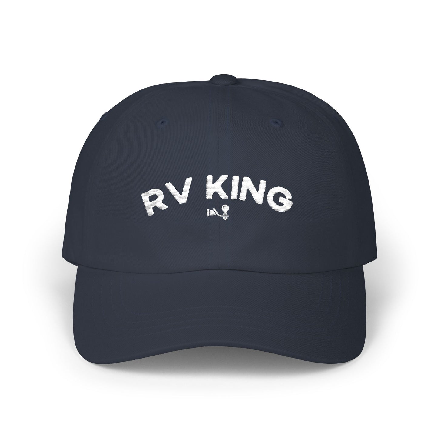 Embroidered RV King Dad Cap