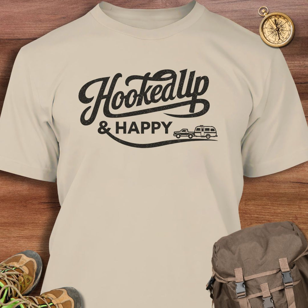 Hooked Up & Happy T-Shirt