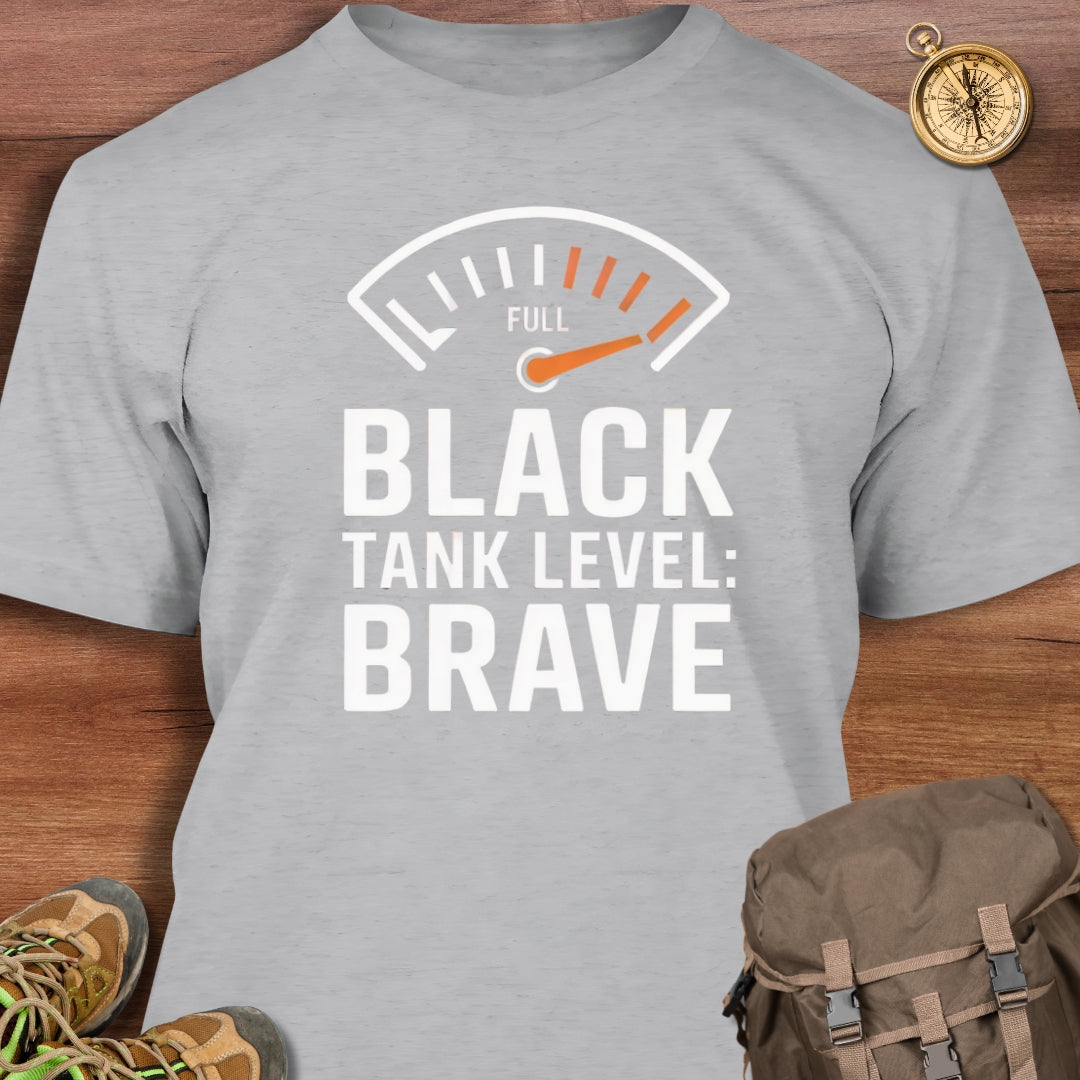 Black Tank Level: Brave T-Shirt
