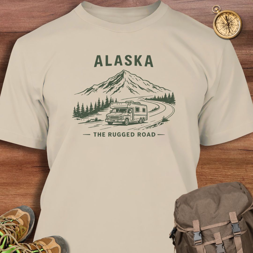 Alaska The Rugged Road T-Shirt