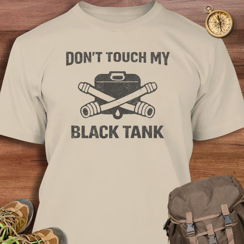 Don't Touch My Black Tank T-Shirt