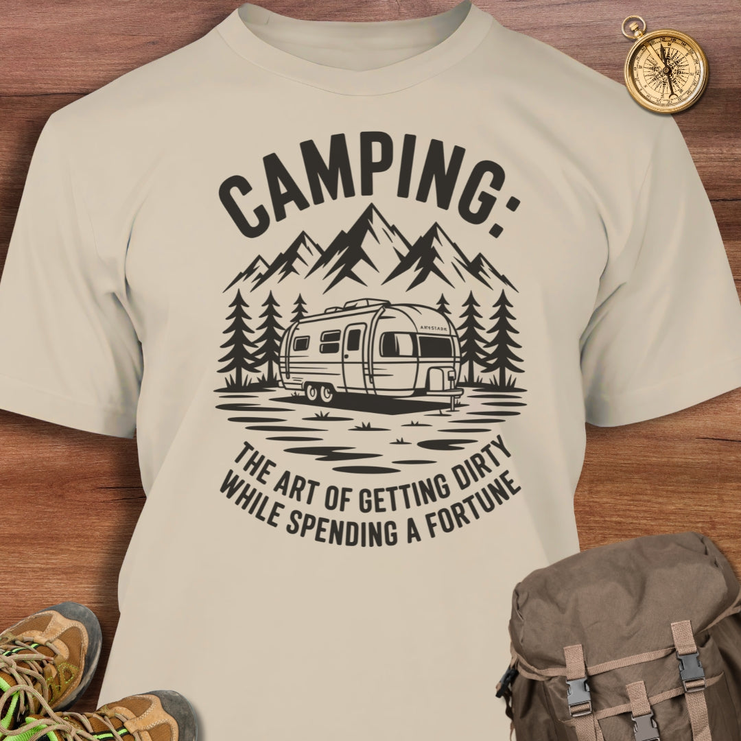 Camping: Art of Spending Fortune T-Shirt