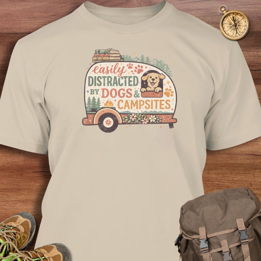 Dogs & Campsites T-Shirt