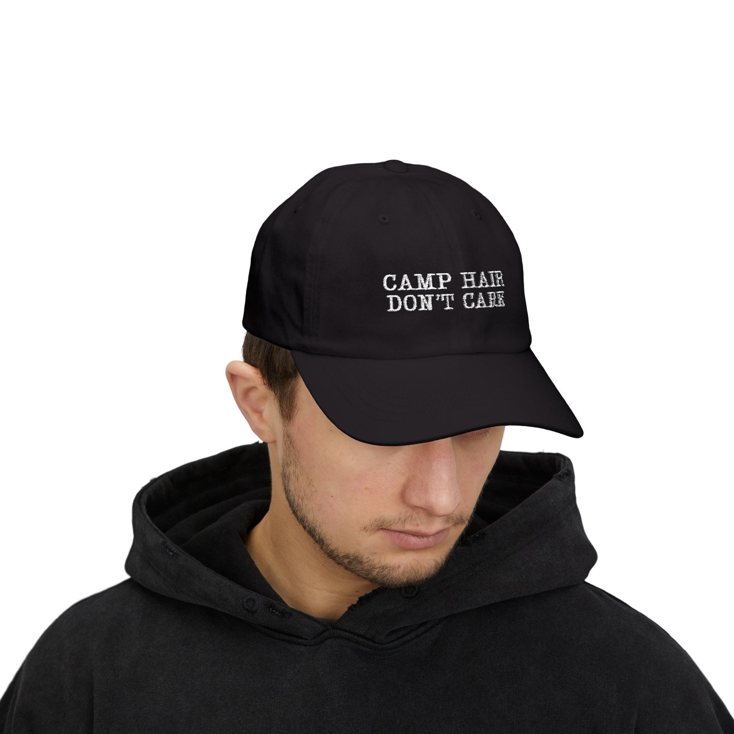 Camp Hair Don't Care Dad Cap