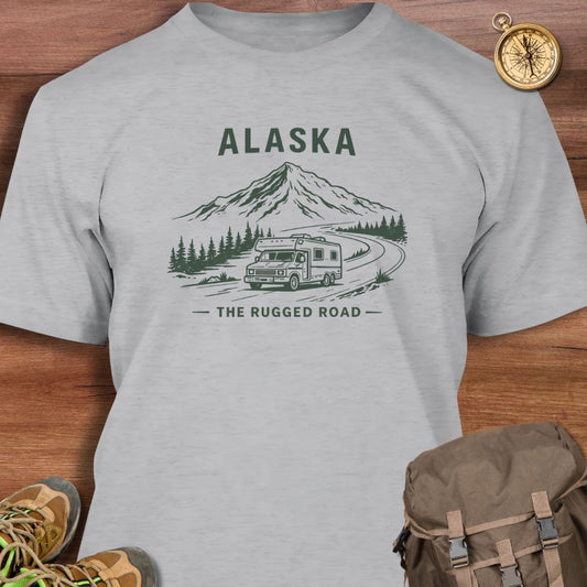Alaska The Rugged Road T-Shirt