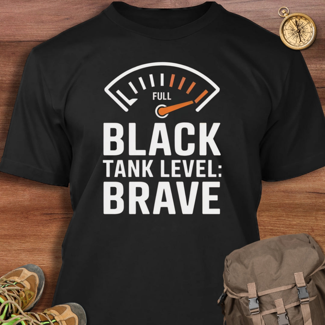 Black Tank Level: Brave T-Shirt