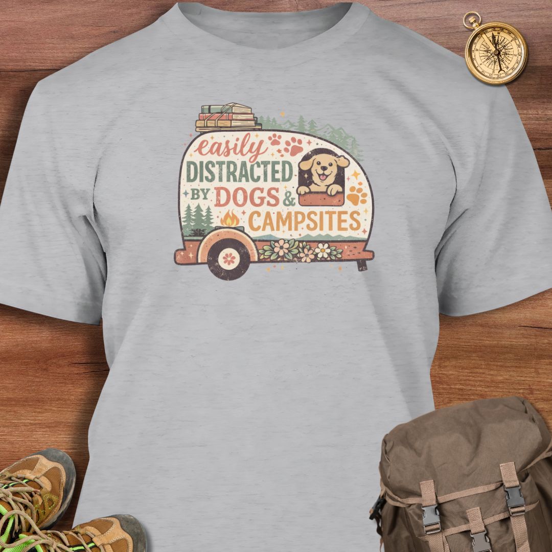 Dogs & Campsites T-Shirt