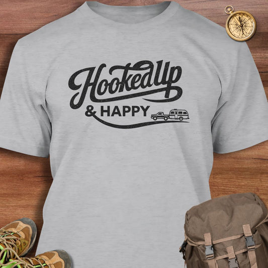 Hooked Up & Happy T-Shirt