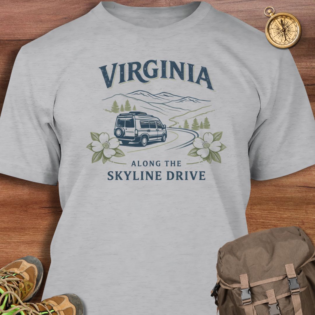 Virginia Along The Skyline Drive T-Shirt