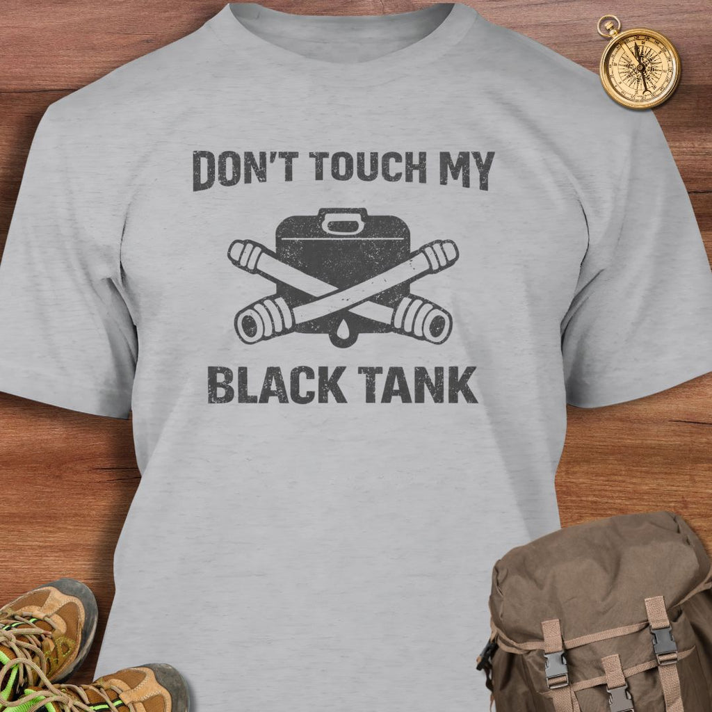 Don't Touch My Black Tank T-Shirt