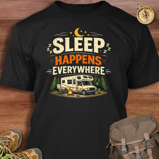 Sleep Happens Everywhere T-Shirt