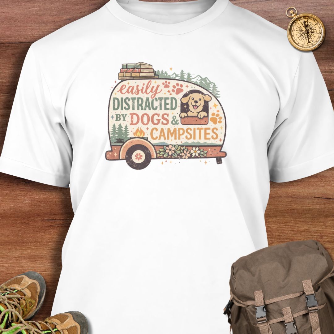Dogs & Campsites T-Shirt