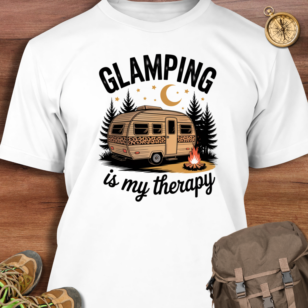 Glamping Is My Therapy T-Shirt