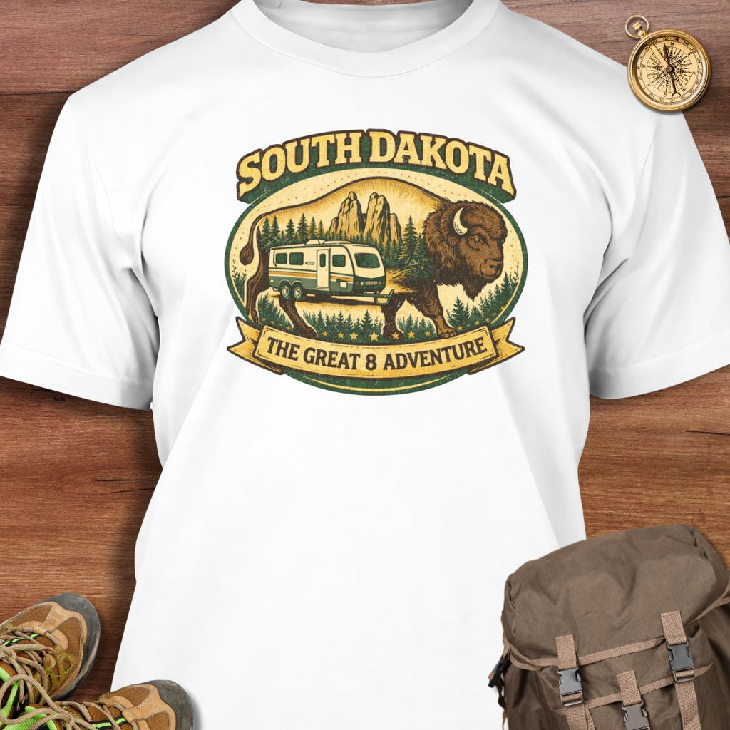South Dakota Great 8 Adventure T-Shirt