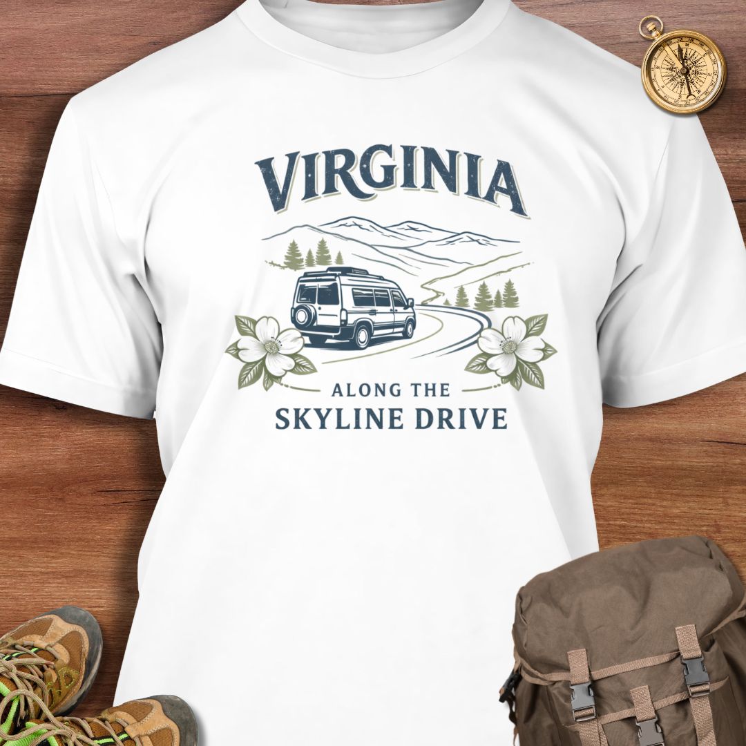 Virginia Along The Skyline Drive T-Shirt