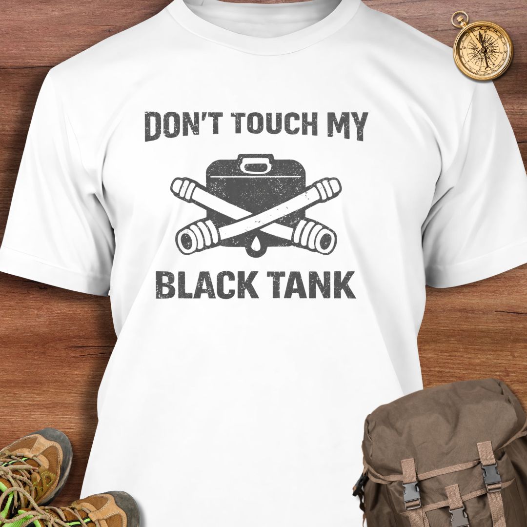 Don't Touch My Black Tank T-Shirt