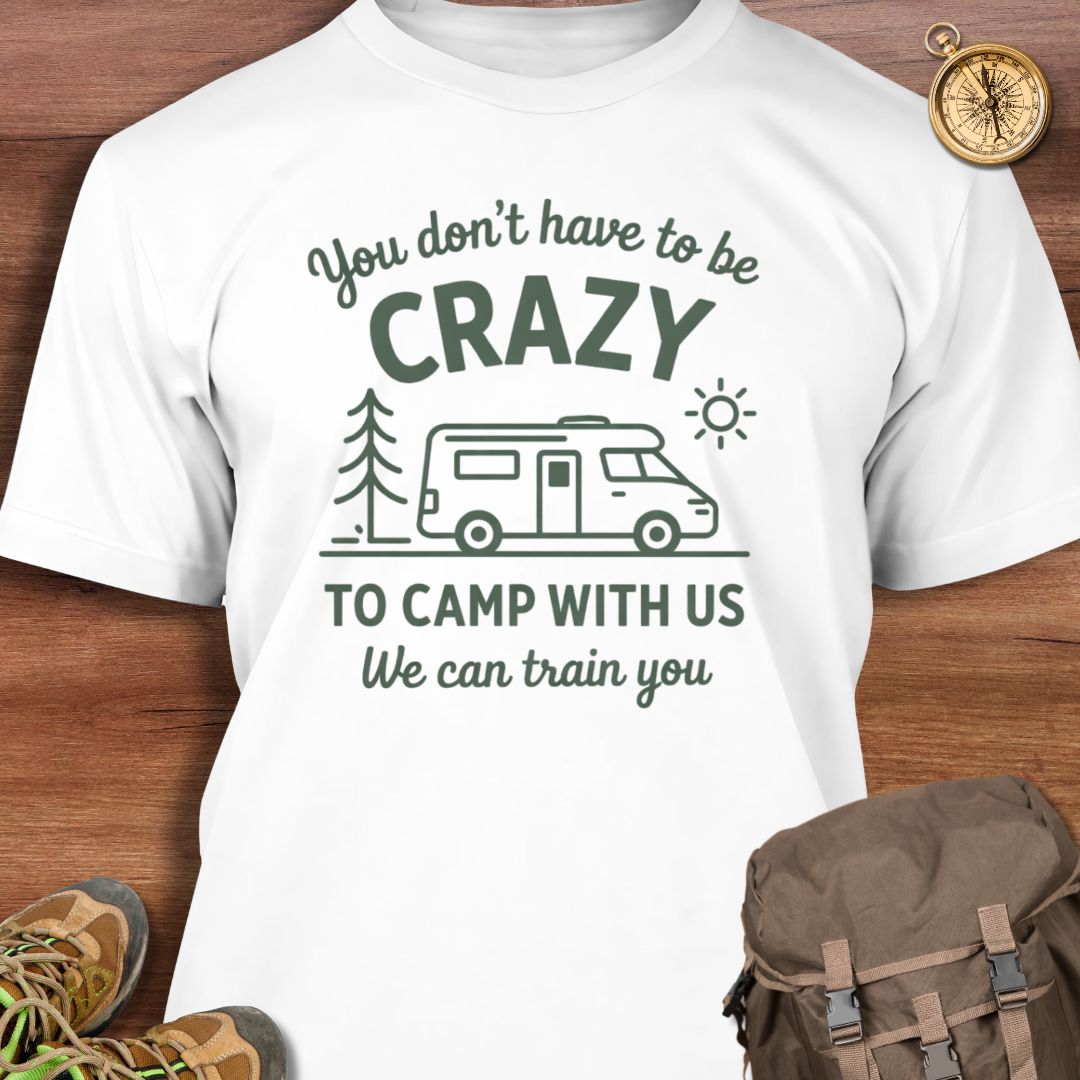 Camp With Us T-Shirt