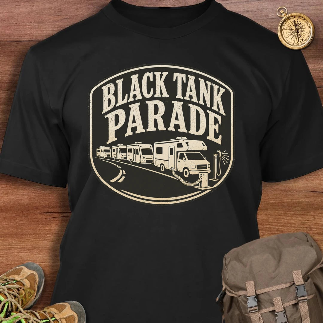 Black Tank Parade T-Shirt