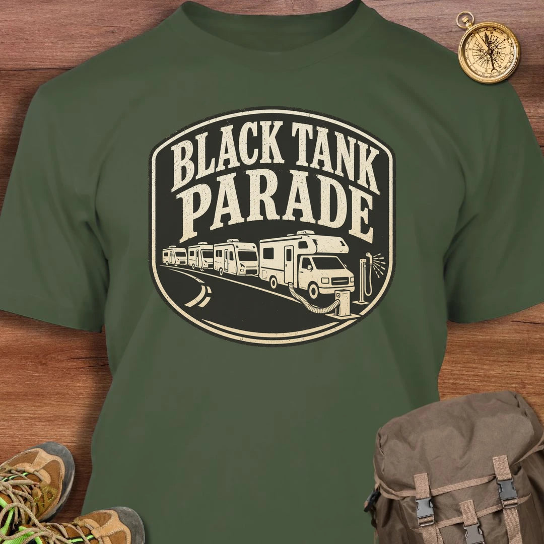 Black Tank Parade T-Shirt