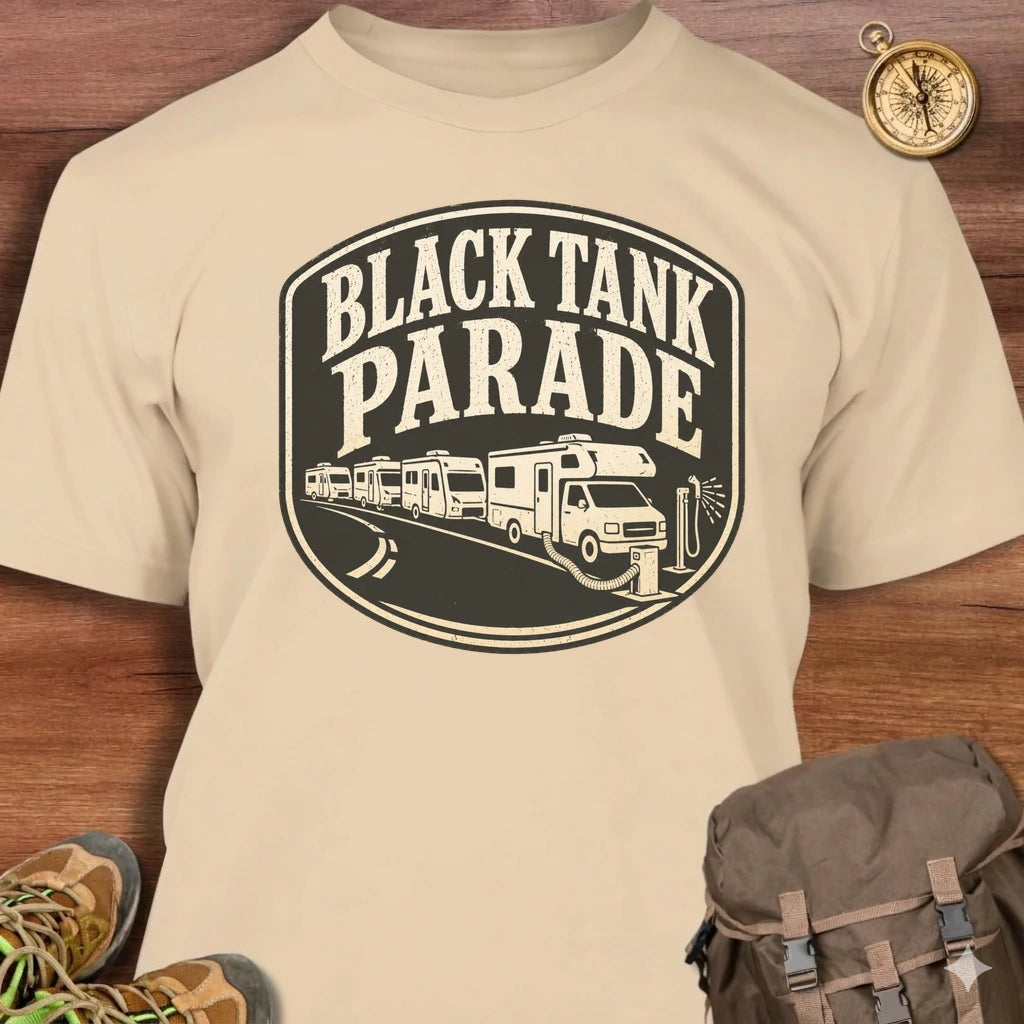 Black Tank Parade T-Shirt