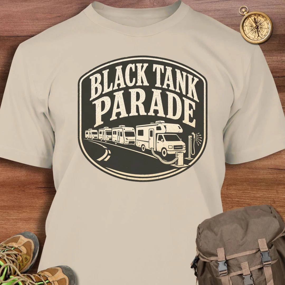 Black Tank Parade T-Shirt