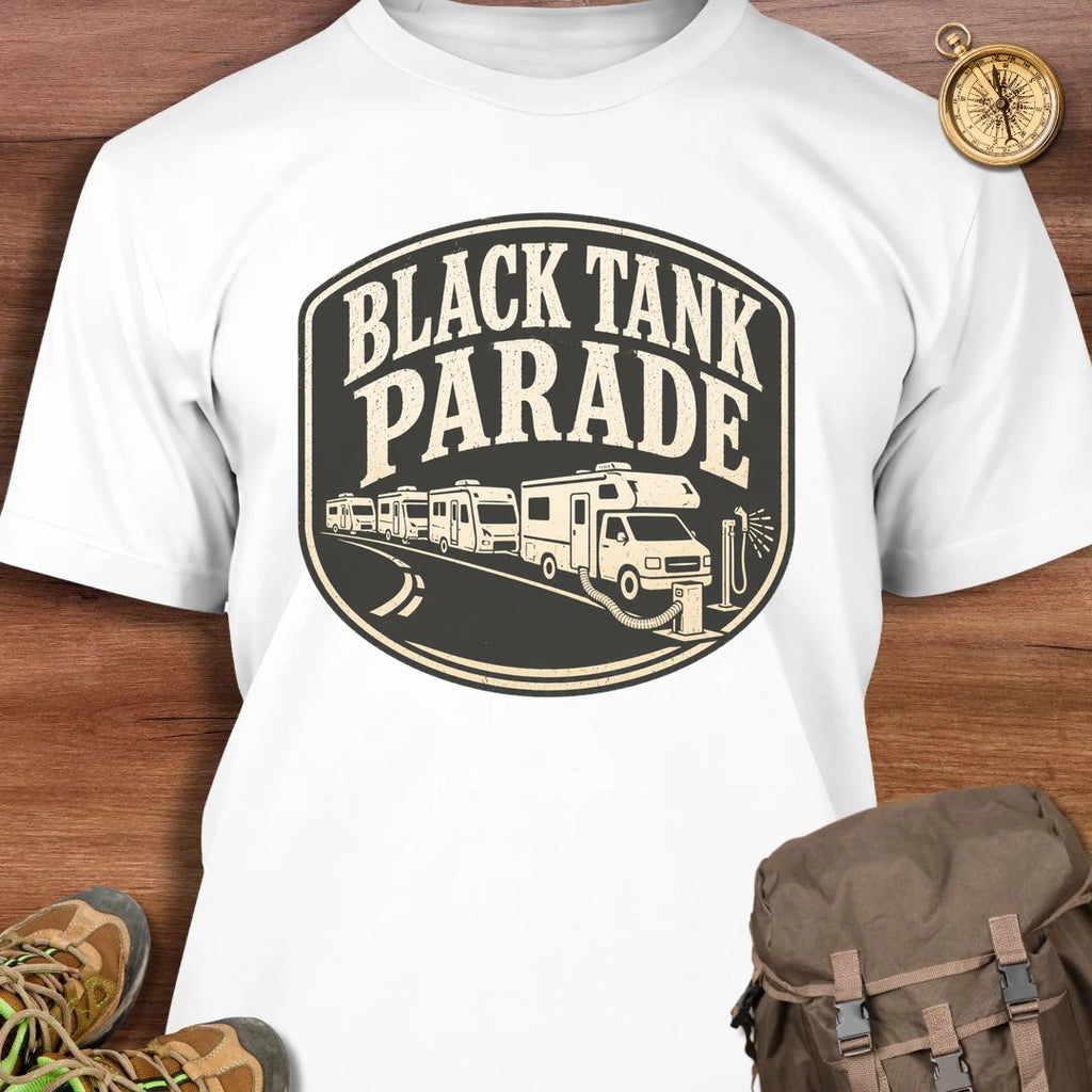 Black Tank Parade T-Shirt