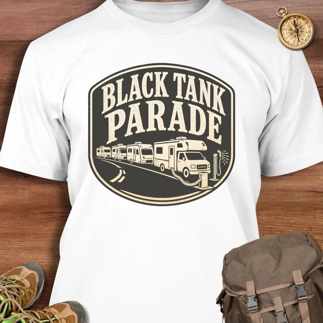 Black Tank Parade T-Shirt