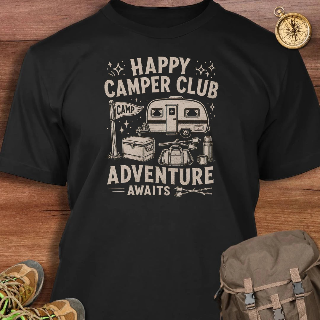 Happy Camper Club T-Shirt