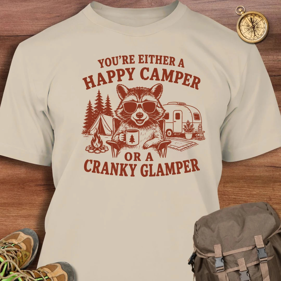 Happy Camper or Cranky Glamper T-Shirt
