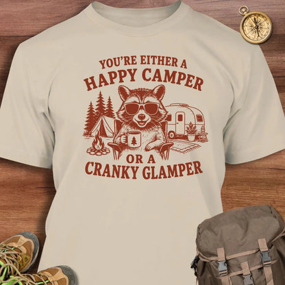 Happy Camper or Cranky Glamper T-Shirt