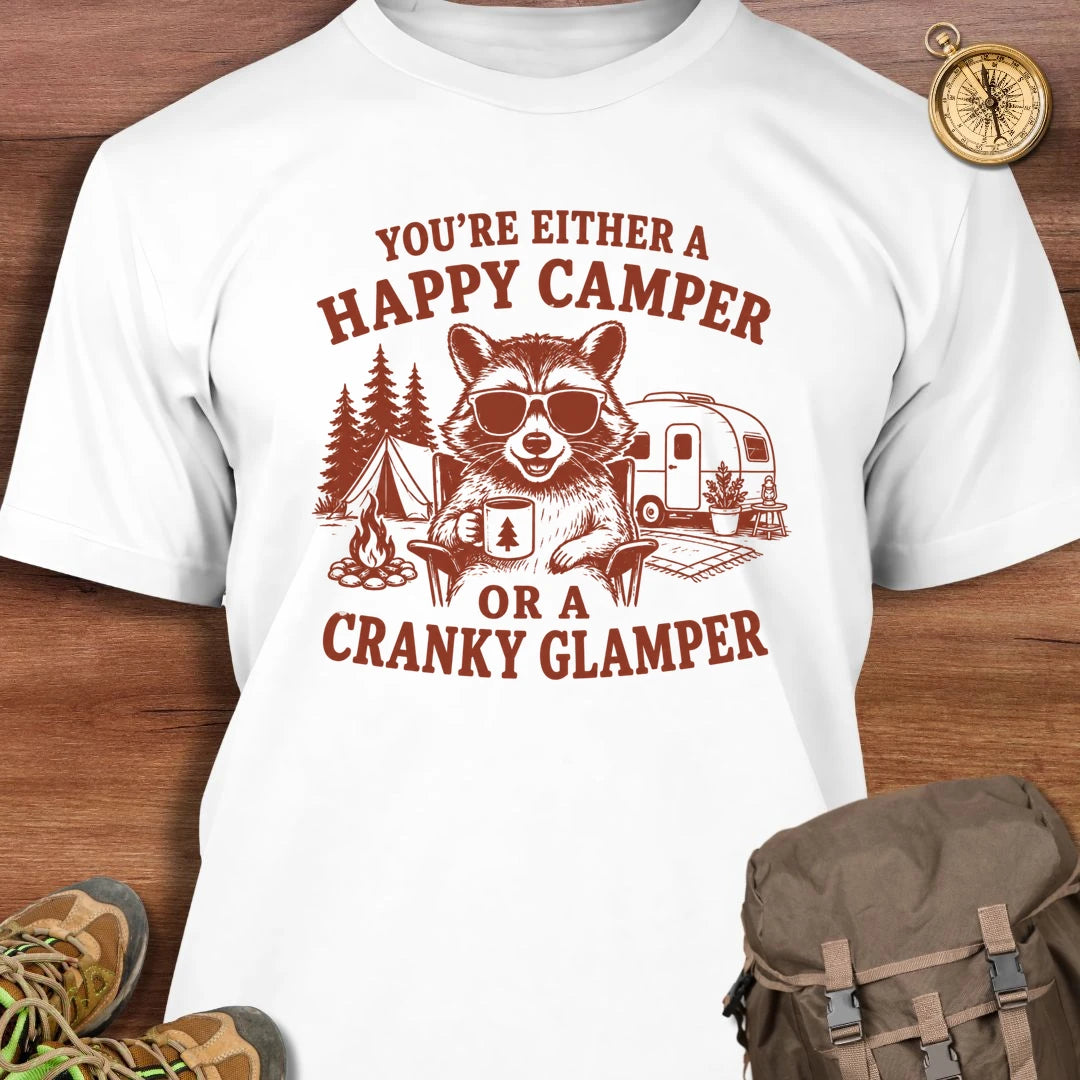 Happy Camper or Cranky Glamper T-Shirt