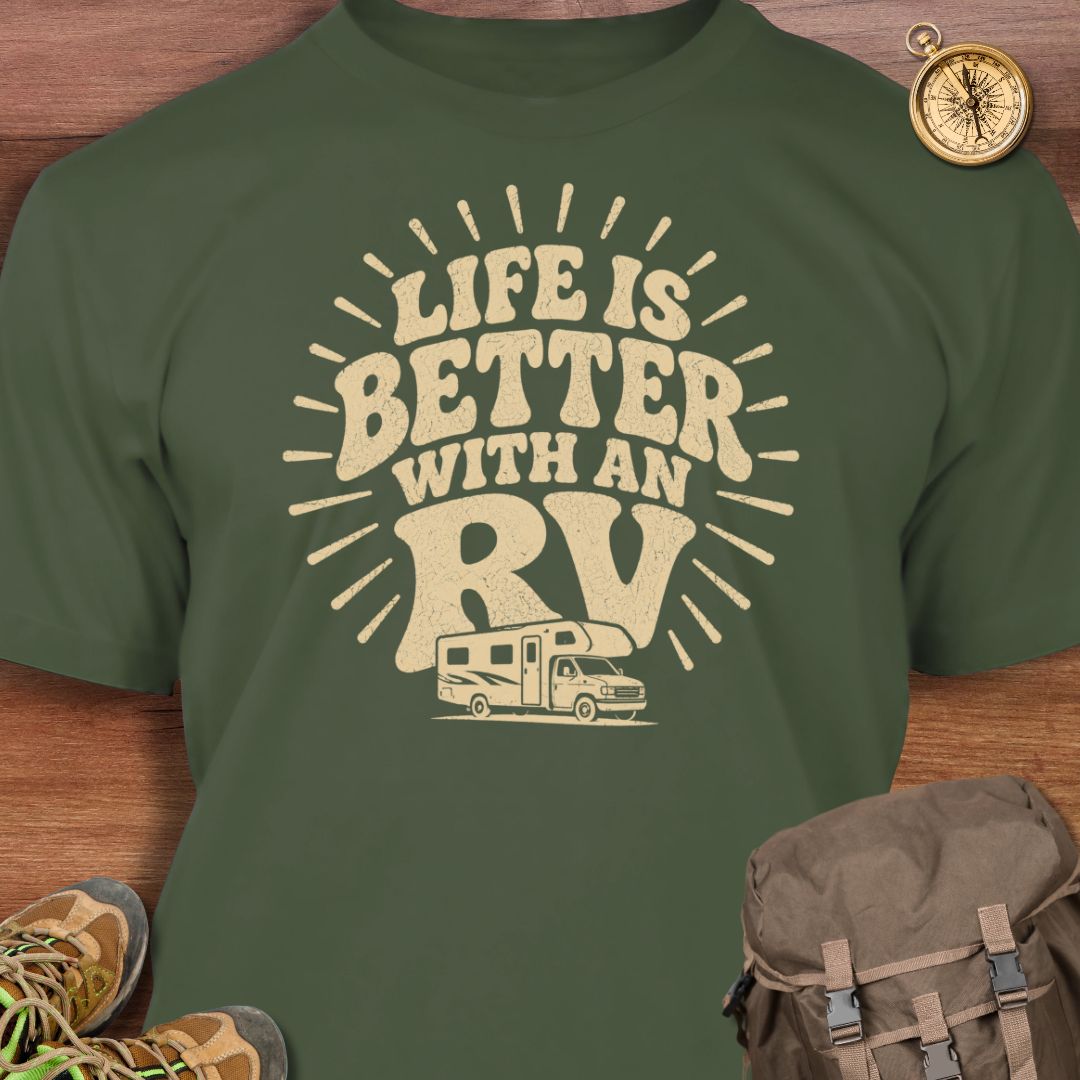 Better With RV T-shirt