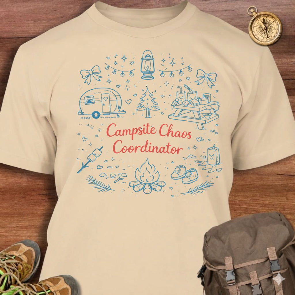 Campsite Chaos Coordinator T-Shirt