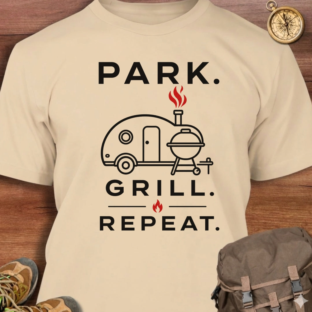 Park Grill Repeat T-Shirt