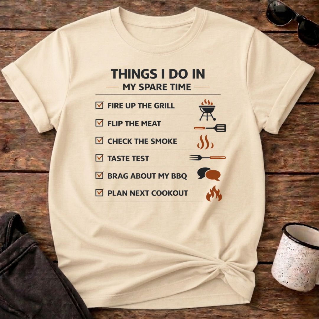 Things I Do T-Shirt (Grilling)