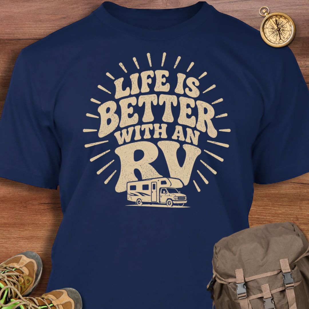 Better With RV T-shirt