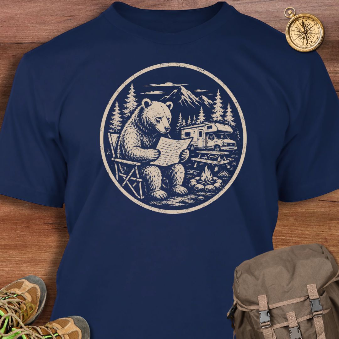 Camping Bear T-shirt