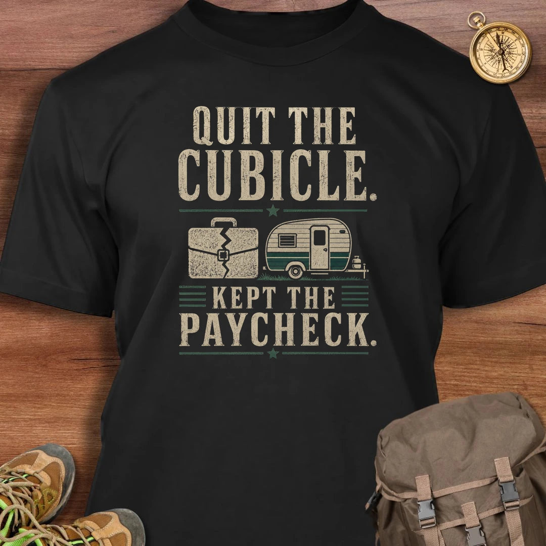 Quit Cubicle T-Shirt
