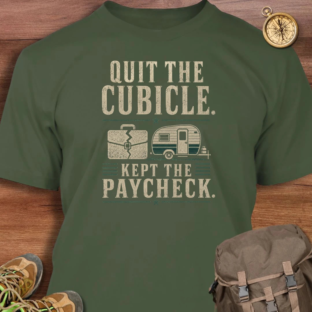 Quit Cubicle T-Shirt